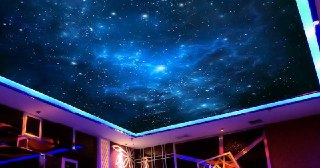 Натяжной потолок звездное небо Изобильный, цена от 5172 руб.