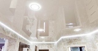 Натяжной ПВХ потолок Изобильный, цена от 2077 руб.